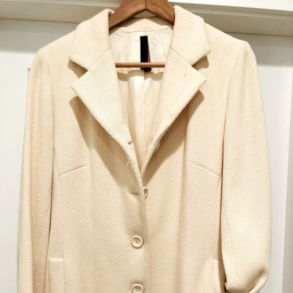 Women’s wool blend long fall/winter jacket - Picture 2 of 5